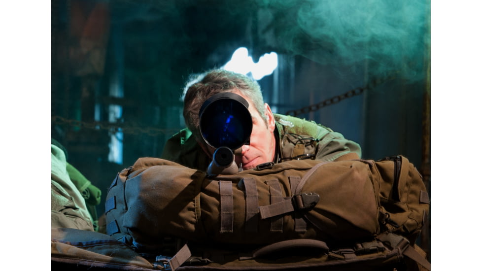 Armasight Vulcan 6X QSi MG Compact Professional 6x Night Vision Rifle Scope Gen 2+ Quick Silver White Phosphor w/ Manual Gain NRWVULCAN6Q9II1