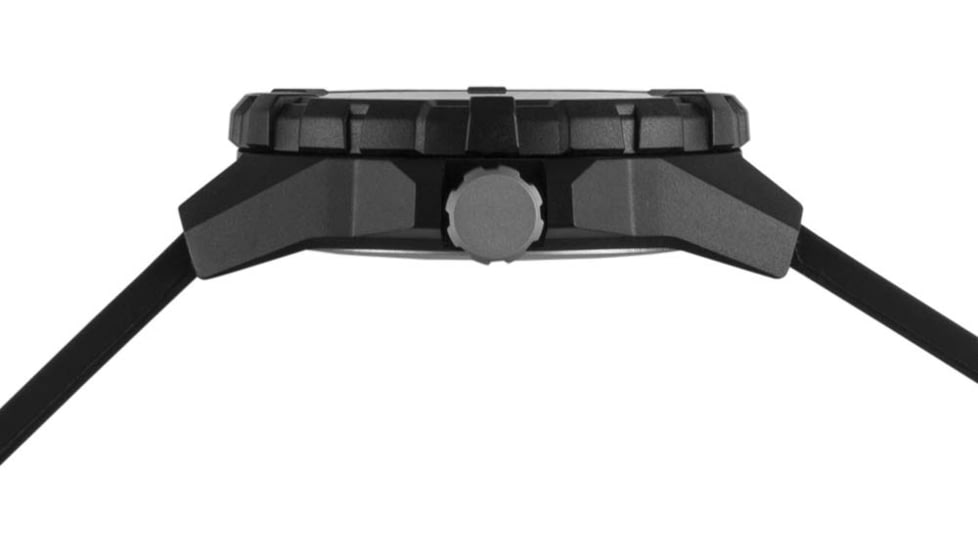 Armourlite Operator Series Tritium Watch, Black/Black/White, 43.5mm, AL1501