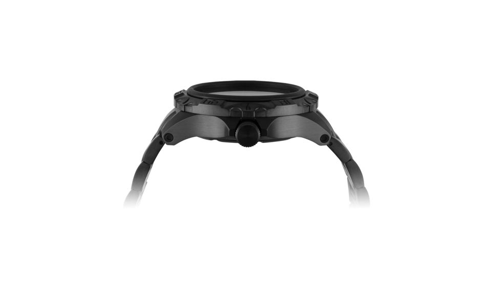 Armourlite Professional Series Tritium Watch, 47mm Case, Ronda 517 Quartz Movement, Stealth Black AL1404
