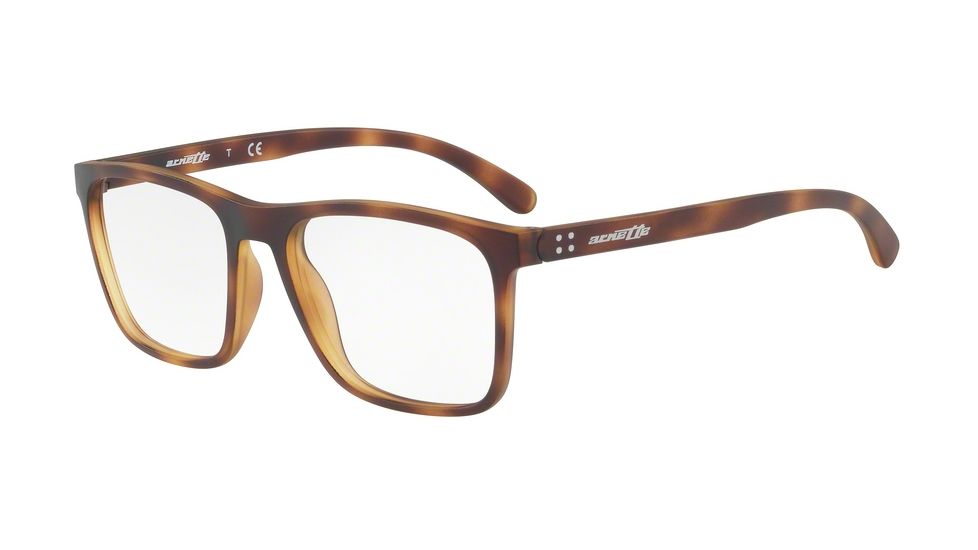 Arnette CUZ AN7132 Eyeglass Frames 2375-54 - Matte Havana Frame, Demo Lente Lenses