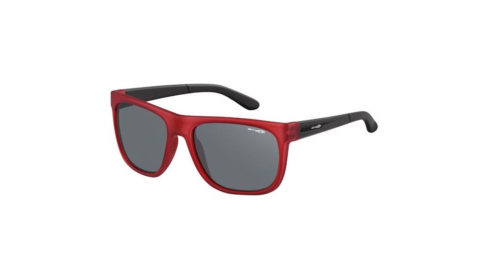 Arnette Firedrill Sunglasses, Gummy Cherry Frame, Grey Lens AN4143-30