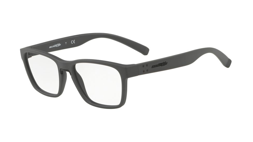 Arnette KNOSH AN7159 Prescription Eyeglasses, 53mm, Matte Grey, AN7159-2566-53-SV