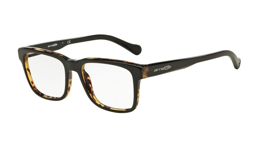 Arnette OUTPUT AN7101 Eyeglass Frames 1182-51 - Dark Havana Frame