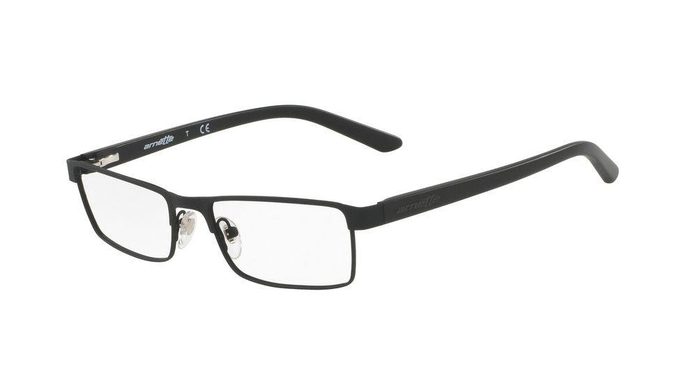 Arnette SET UP AN6109 Progressive Prescription Eyeglasses, 53mm, Fuzzy Black, AN6109-662-53-PRO