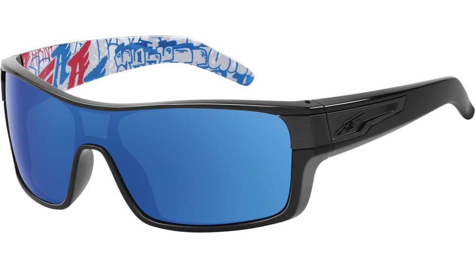 Arnette Arnette Shore House Sunglasses, Gloss Black AN4186-05PR