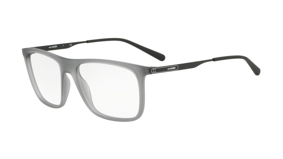 Arnette SHOVE IT AN7145 Bifocal Prescription Eyeglasses, 55mm, Matte Grey, AN7145-2525-55-BI