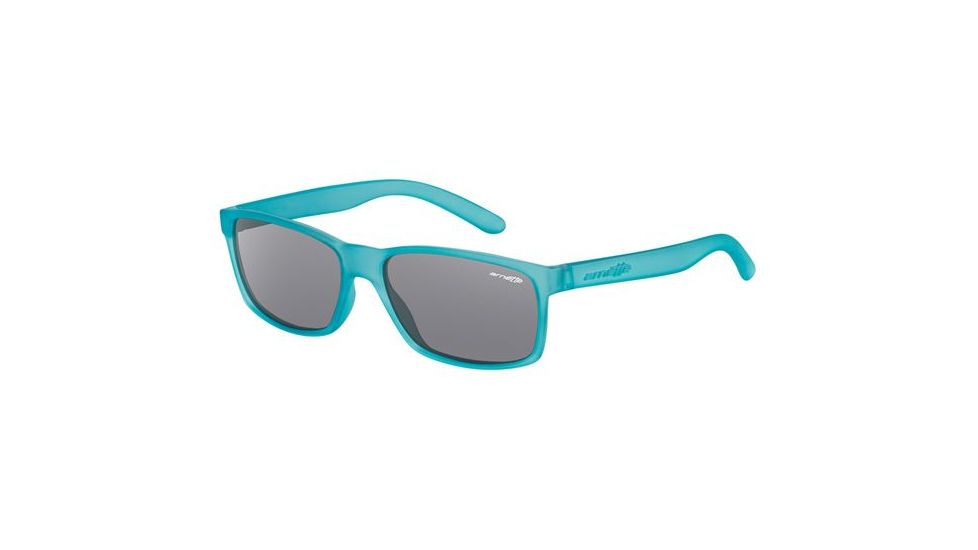 Arnette Slickster Progressive Prescription Sunglasses, Fuzzy Sea Foam Frame, Grey Lens-AN4185-04PR