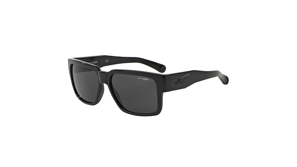 Arnette Supplier Sunglasses, Black Frame, Grey Lens-AN4213-03