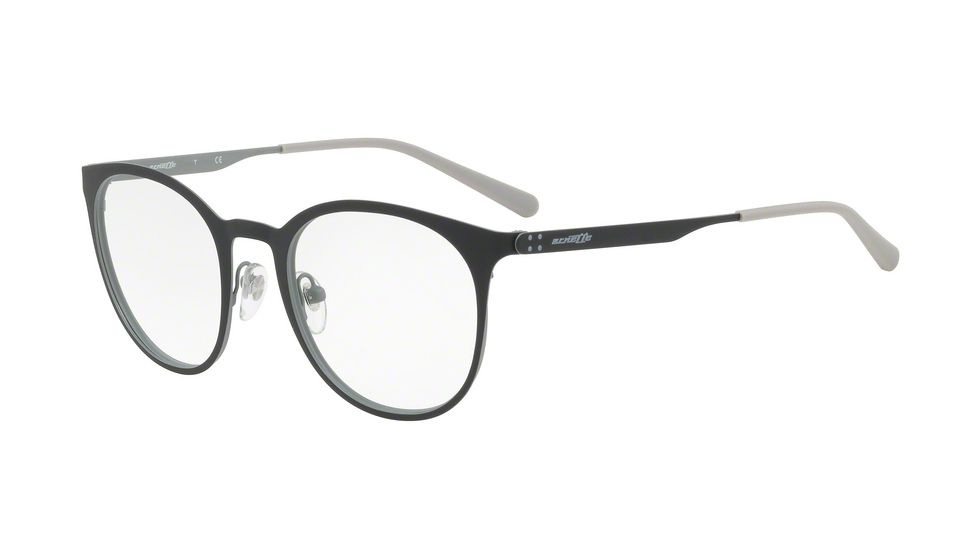 Arnette WHOOT! R AN6113 Progressive Prescription Eyeglasses, 50mm, Top Black On Grey Rubber, AN6113-687-50-PRO