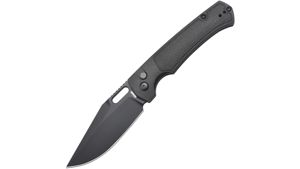 Artisan Cutlery Revel Button Lock Black FRN, ATZ1867PBBK