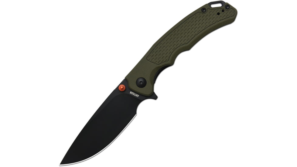 Artisan Cutlery Tradition V2 Linerlock Green, ATZ1702MGN