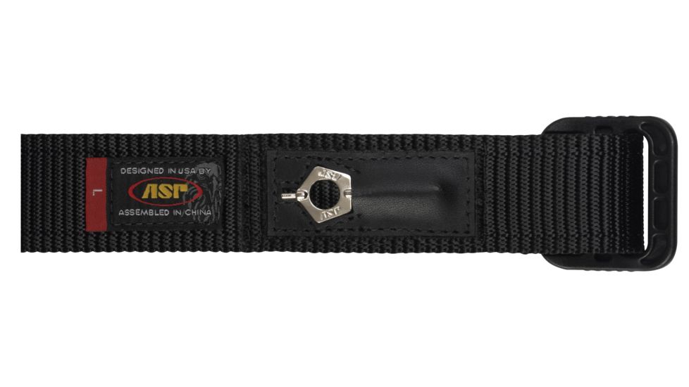 ASP 1.5in Logo Belt,Small,Black 100