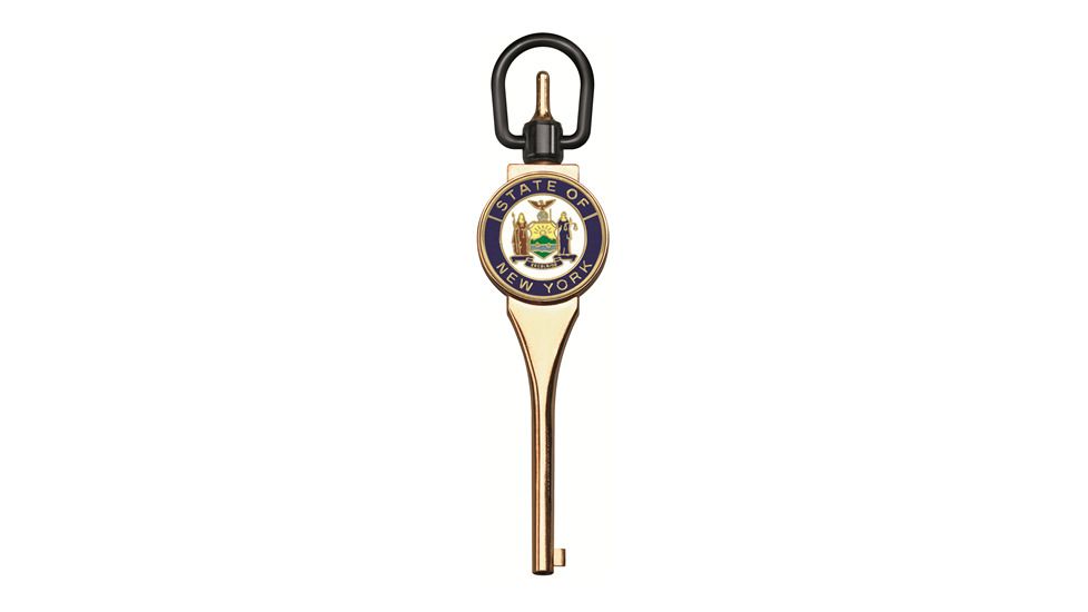 ASP G1 Logo Handcuff Key - Gold - Custom Must Provide Logo - 56799