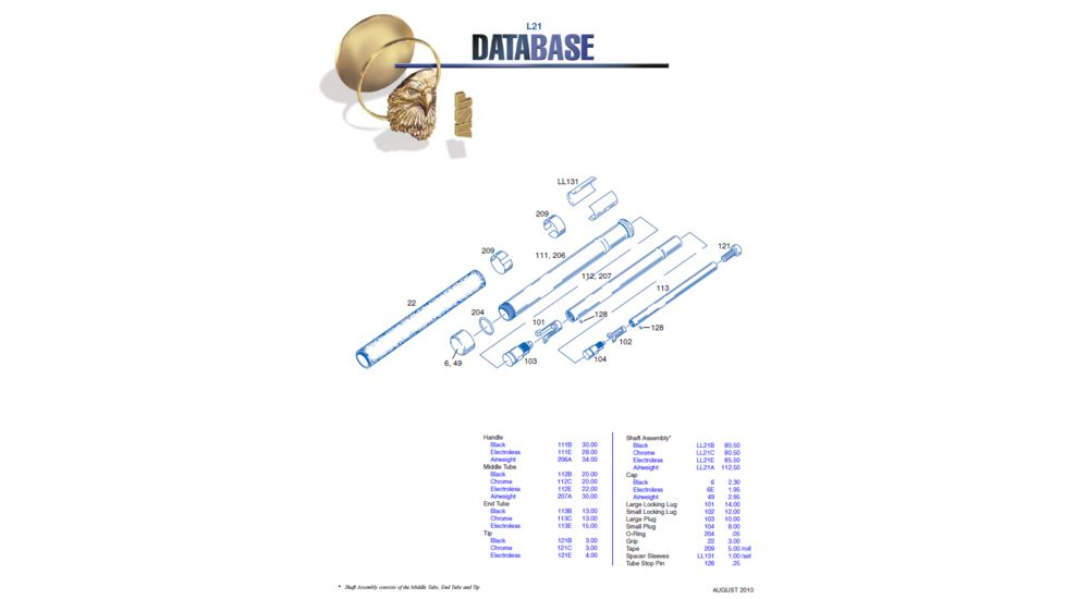 ASP L21FC Tactical Batons Lever Loc 21in Baton Foam Chrome 72410