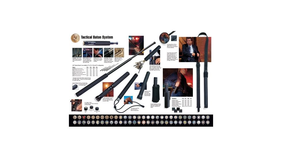 ASP Training Support Reference Posters in Shipping Tube / Framed