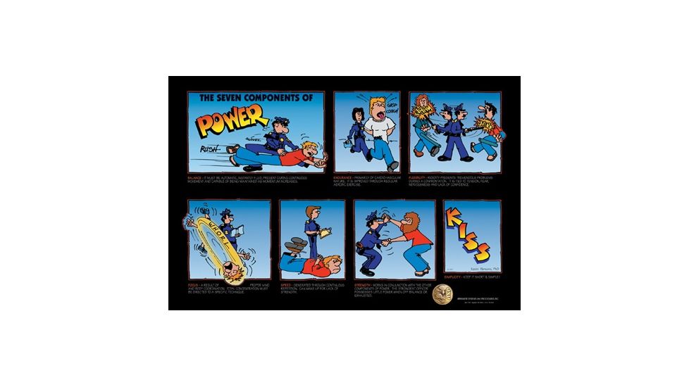 ASP Training Support Reference Posters in Shipping Tube / Framed