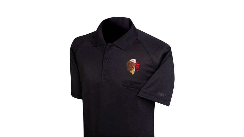 Aspgear ASP Eagle Shirt Black - Color Embroidery, asp-eagle-shirt-black-3