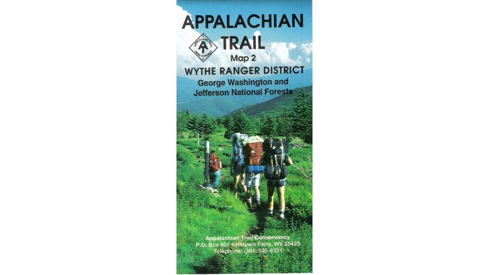 At Va Map 2 Wythe District, A.t.c., Publisher - Ap Trail Conservancy