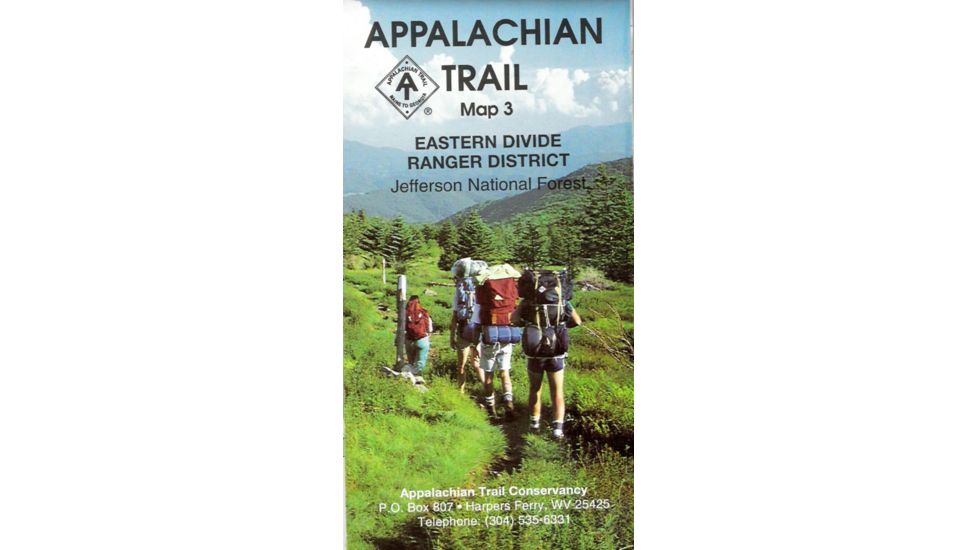 At Va Map 3 Eastern Divide, A.t.c., Publisher - Ap Trail Conservancy