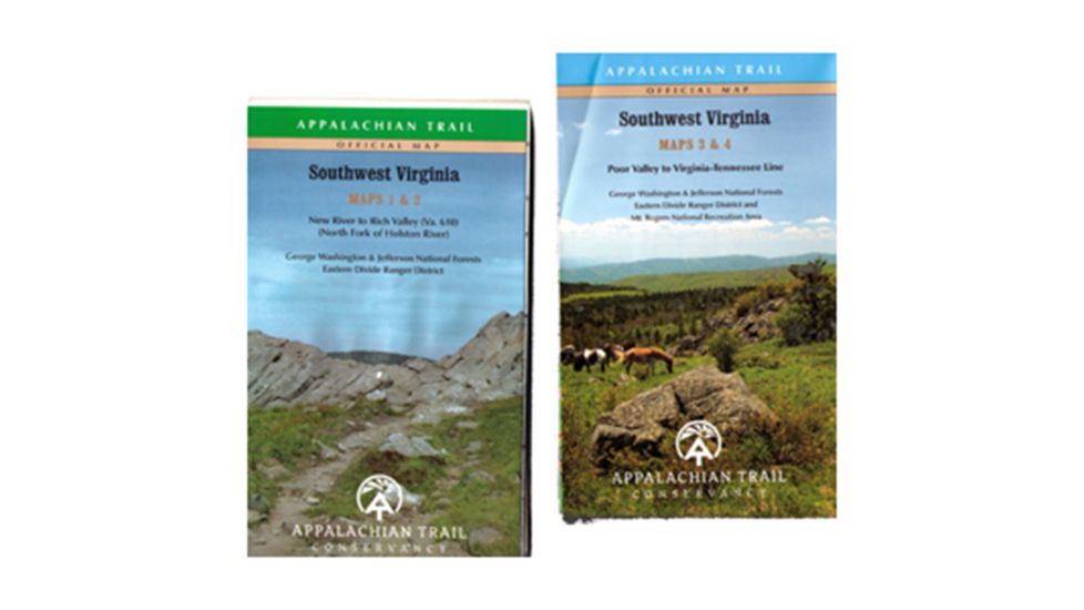 At Va Map Southwest Virginia, A.t.c., Publisher - Ap Trail Conservancy