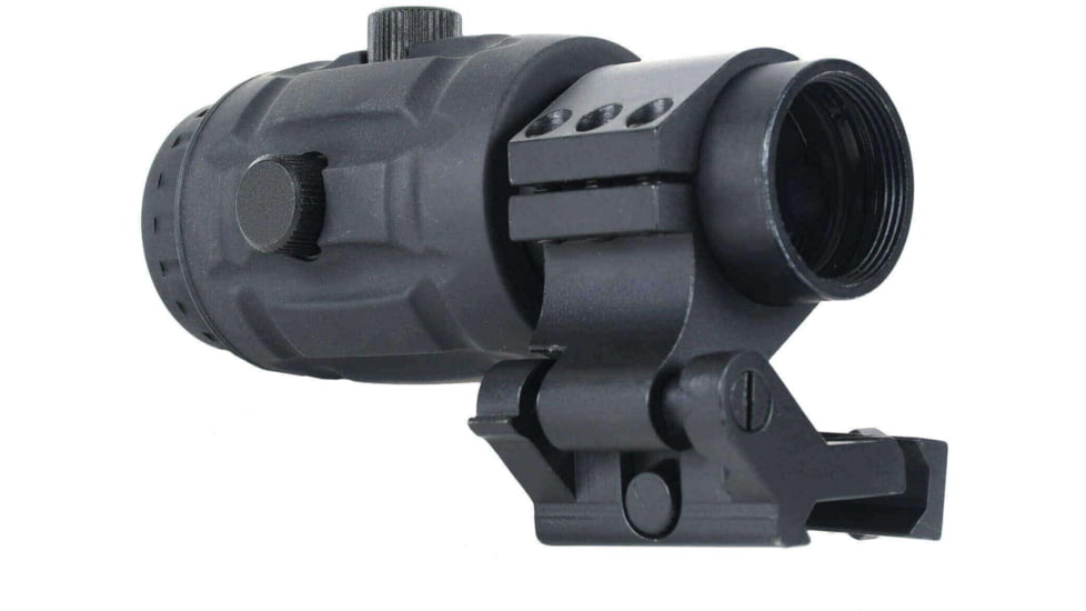 AT3 Tactical Magnified Red Dot with Laser Sight Kit - Red Dot with Red Laser Sight &amp; 3x Magnifier, LEOS-RRDM-KIT