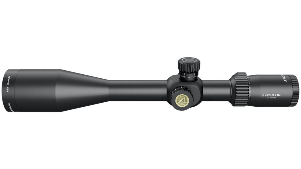 Athlon Optics Argos BTR Gen II Rifle Scope, 10-40x56mm, 30mm Tube, Second Focal Plane, BLR SFP MOA Reticle, 6061-T6, Matte, Black, 214071
