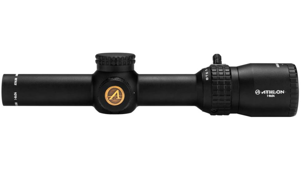 Athlon Optics Argos BTR GEN3 1-8x24 LPVO 30mm Tube Rifle Scope, SFP, ATSR5 IR MOA Reticle, Black, 214073