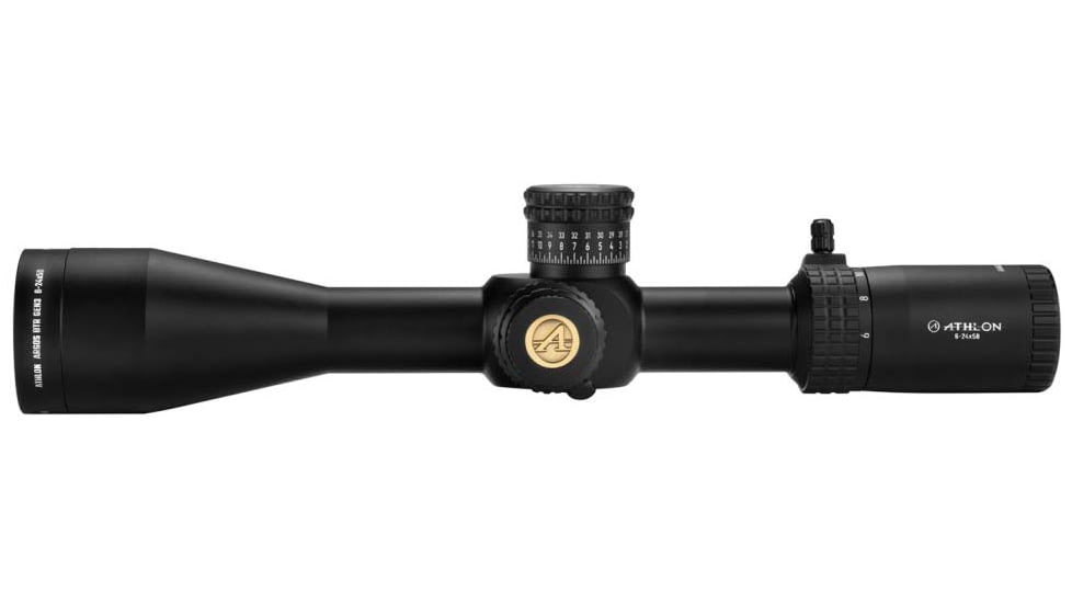 Athlon Optics Argos BTR GEN3 6-24X50 30mm Tube Rifle Scope, FFP, APLR11 IR MOA Reticle, Black, 214074