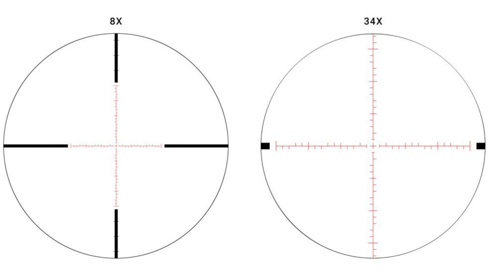 Athlon Optics Argos BTR Rifle Scope, 8-34 x 56, FFP, 30 mm Tube, Illuminated ATMR MOA Reticle, Lifetime Warranty