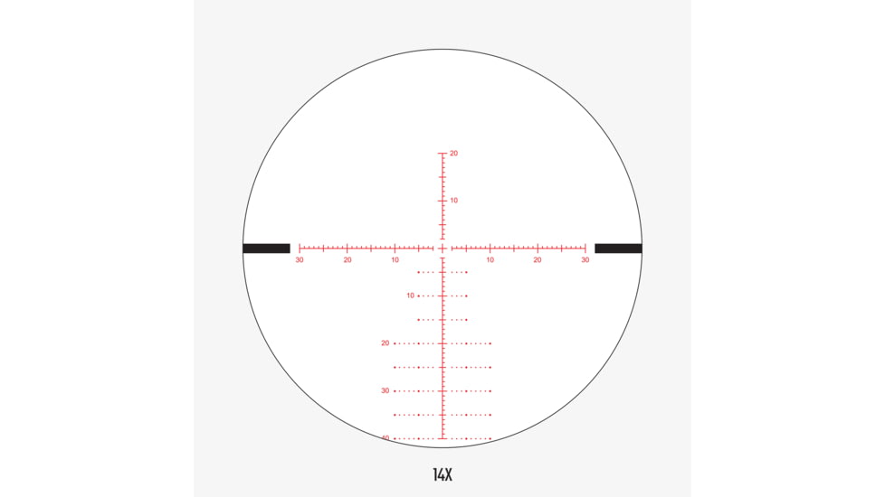 Athlon Optics Talos BTR GEN2 4-14x44 30 mm Tube Rifle Scope, First Focal Plane