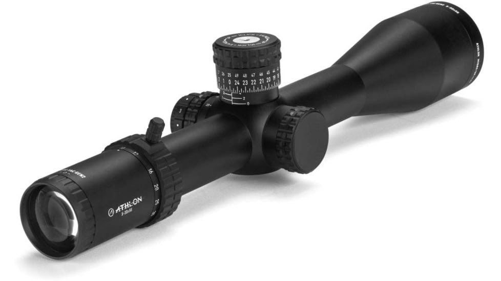 Athlon Optics Midas TAC GEN2 HD 5-30x56 34mm Tube Rifle Scope, FFP, APLR15 MOA IR Reticle, Black, 213087