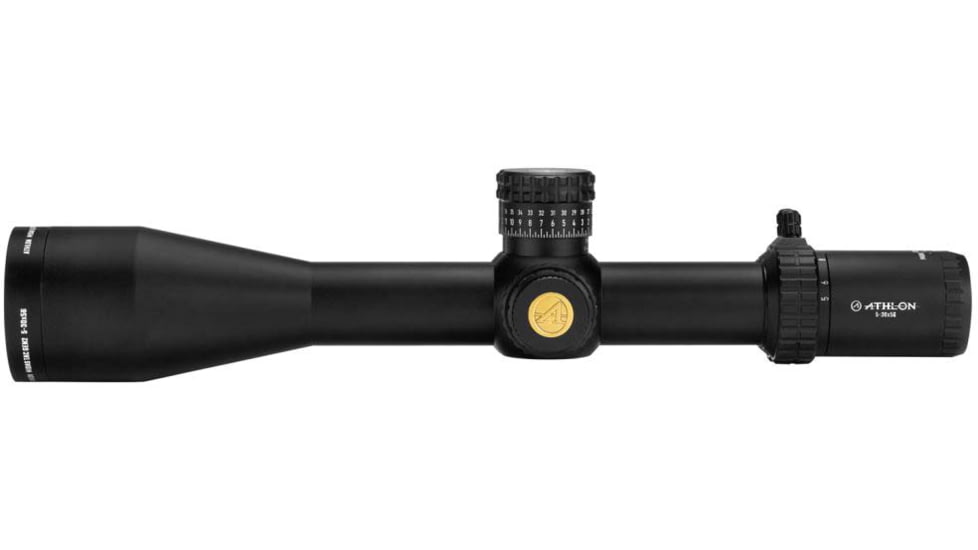 Athlon Optics Midas TAC GEN2 HD 5-30x56 34mm Tube Rifle Scope, FFP, APLR15 MOA IR Reticle, Black, 213087