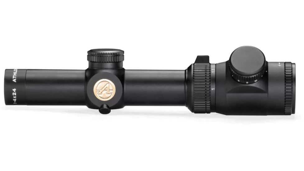 Athlon Optics Talos BTR Gen II 1-4x24mm AHSR14 Rifle Scope, 30mm Tube, Second Focal Plane, IR MIL Reticle, Black, 215026
