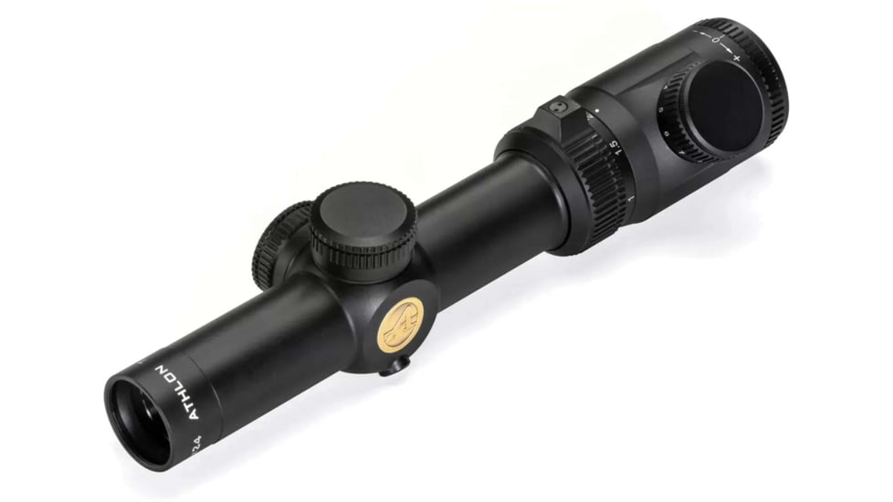 Athlon Optics Talos BTR Gen II 1-4x24mm ATMR7 Rifle Scope, 30mm Tube, Second Focal Plane, IR MIL Reticle, Black, 215027