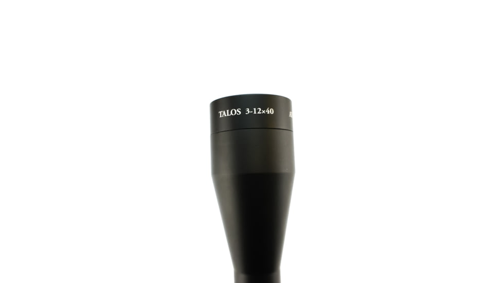 Athlon Optics Talos 3-12x40mm Rifle Scope, 1in Tube Tube, BDC 600, Second Focal Plane, IR MOA Reticle, Black, 215001