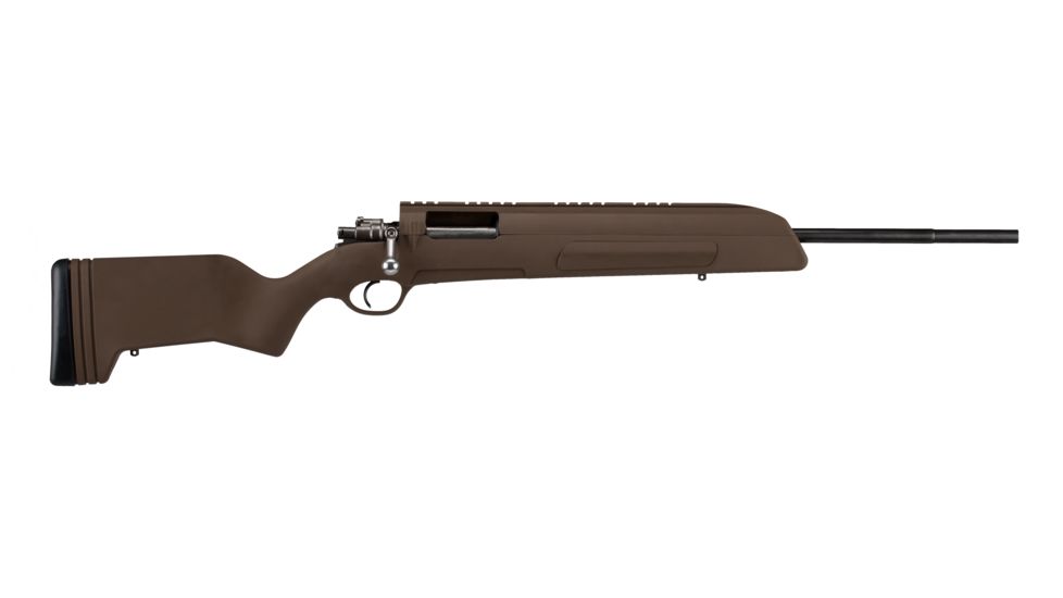 ATI Outdoor Mauser 98 Stock Dark Earth Brown w/ Built-In Scope Mount &amp; Scorp. Recoil Pad A.2.30.1310