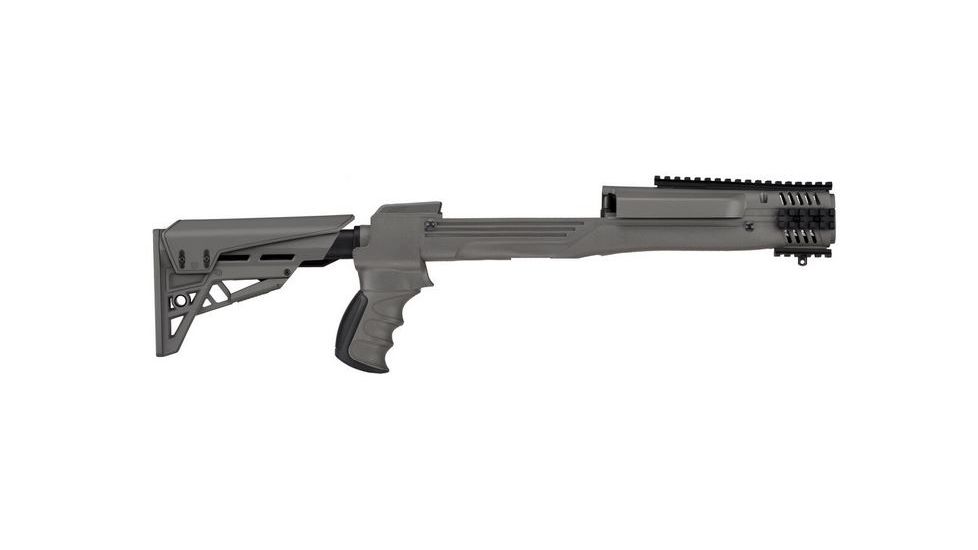 ATI Outdoors Ruger Mini-Thirty Strikeforce Six-Position Adjustable Side-Folding TactLite Stock With Scorpion Recoil System Destroyer Gray