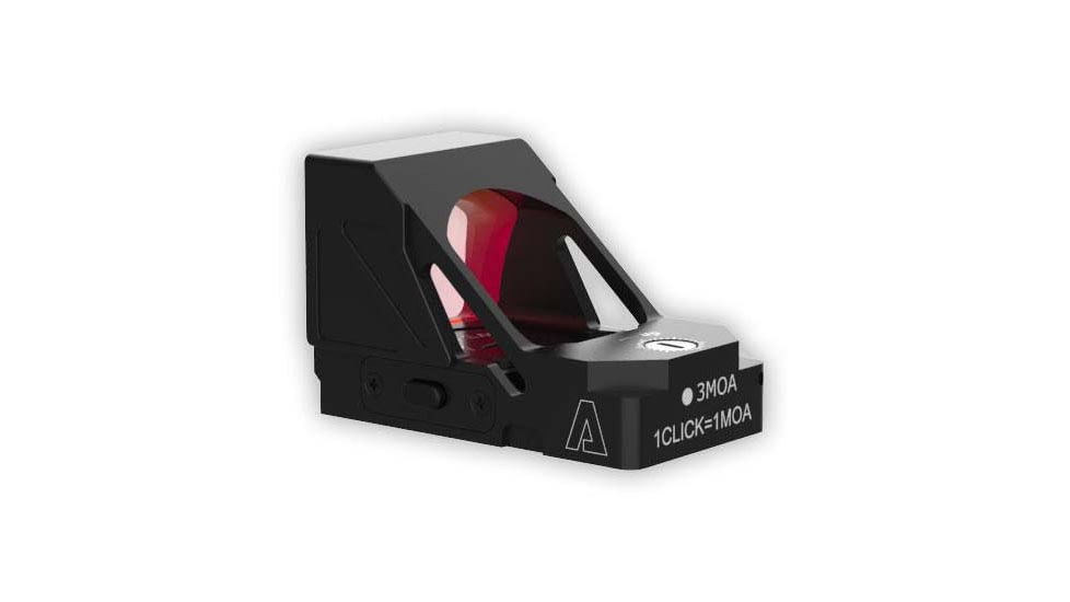 Atibal MRD V3 Red Dot Sight - Reflex, 3 MOA Dot, Matte Black, 49MM, AT-MRD-V3