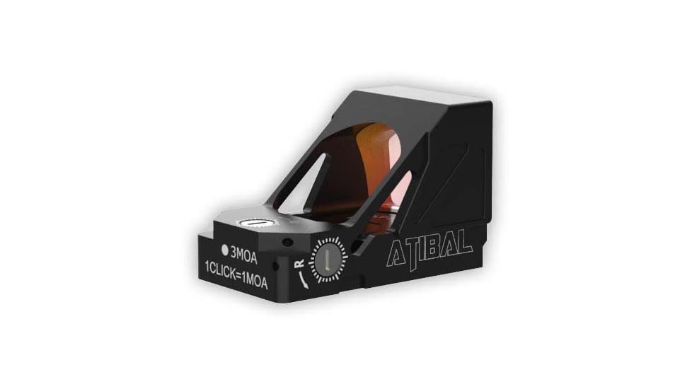 Atibal MRD V3 Red Dot Sight - Reflex, 3 MOA Dot, Matte Black, 49MM, AT-MRD-V3