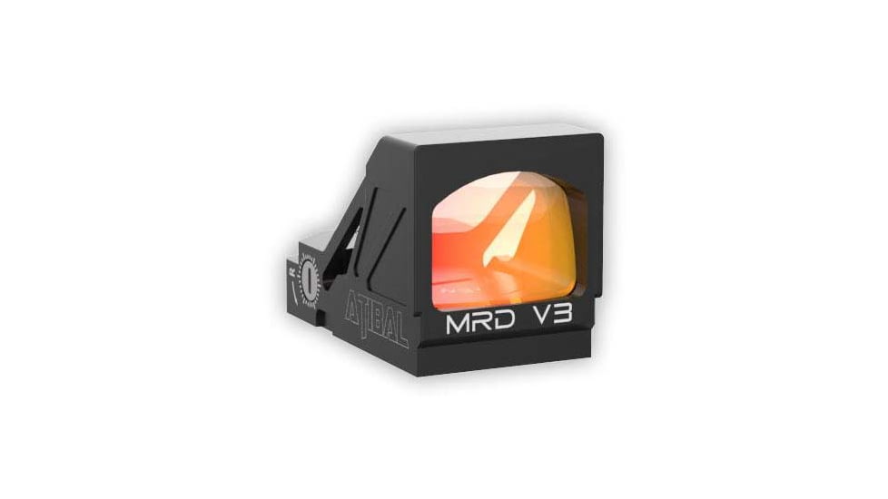 Atibal MRD V3 Red Dot Sight - Reflex, 3 MOA Dot, Matte Black, 49MM, AT-MRD-V3