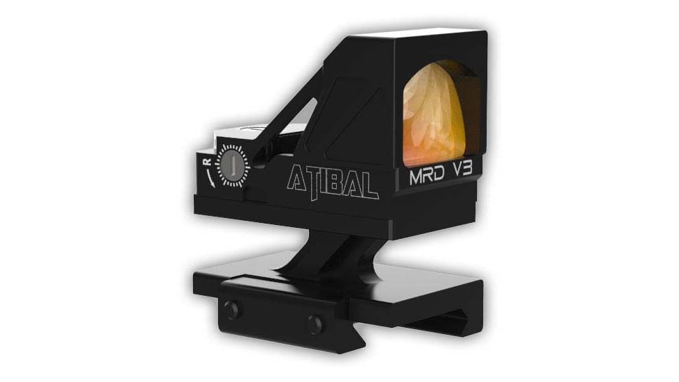 Atibal MRD V3 Red Dot Sight - Reflex, 3 MOA Dot, Matte Black, 49MM, AT-MRD-V3