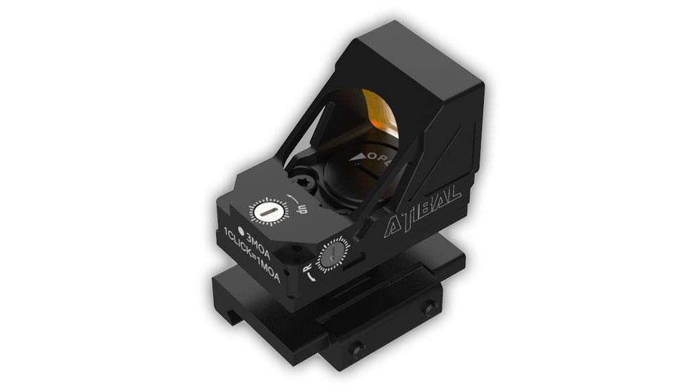 Atibal MRD V3 Red Dot Sight - Reflex, 3 MOA Dot, Matte Black, 49MM, AT-MRD-V3