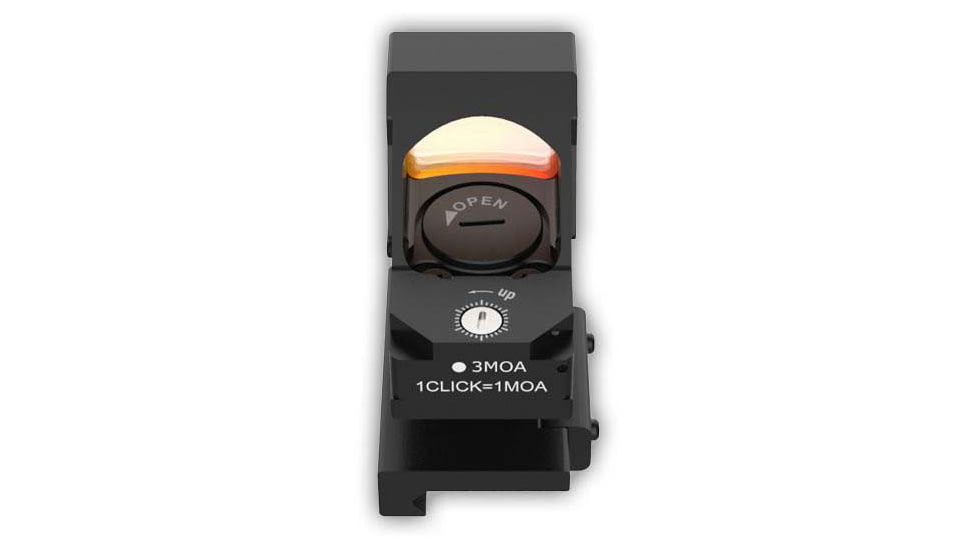 Atibal MRD V3 Red Dot Sight - Reflex, 3 MOA Dot, Matte Black, 49MM, AT-MRD-V3