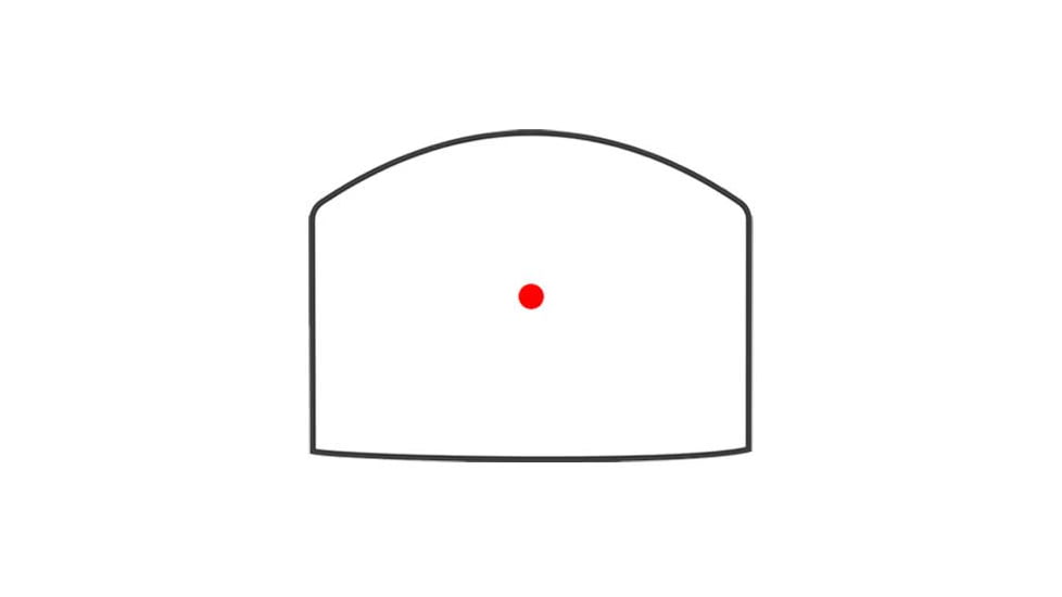 Atibal Solar Tactical Reflex Red Sight, 1x16mm, 3 MOA Dot, Black, AT-STD-SLR-RD