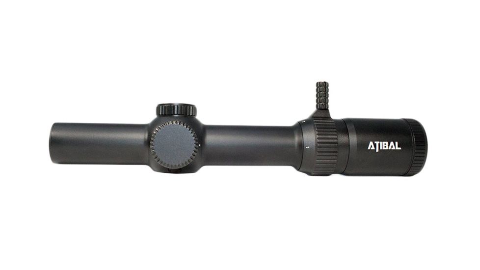 Atibal XP6 Mirage 1-6x w/ Rapid View Lever Front Focal Plane FFP Rifle Scope, Black, XP6-Black