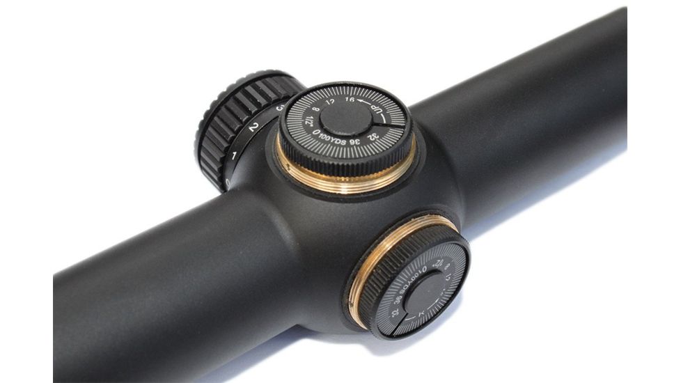 Atibal XP6 Mirage 1-6x w/ Rapid View Lever Front Focal Plane FFP Rifle Scope, Black, XP6-Black