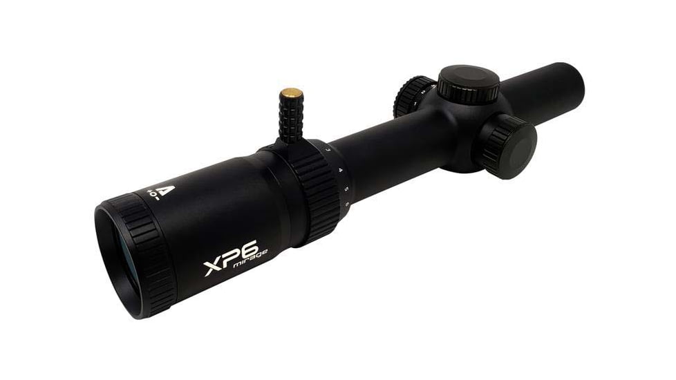 Atibal XP6 Mirage 1-6x w/ Rapid View Lever Front Focal Plane FFP Rifle Scope, Black, XP6-Black