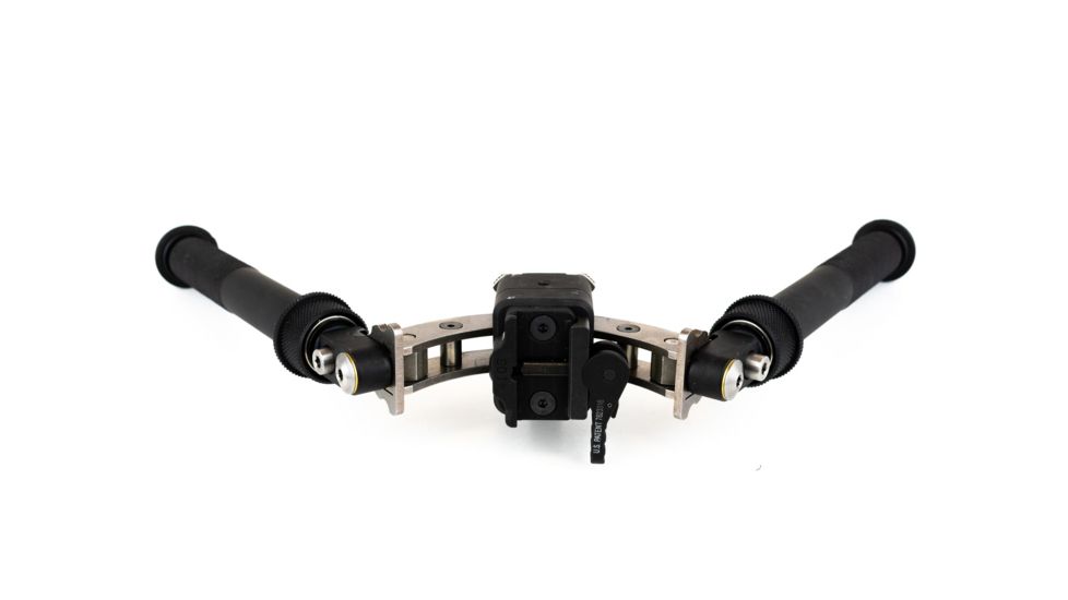 Atlas Bipods Atlas 5 H Bipod-Lever with Custom ADM Lever, Black, BT35-LW17