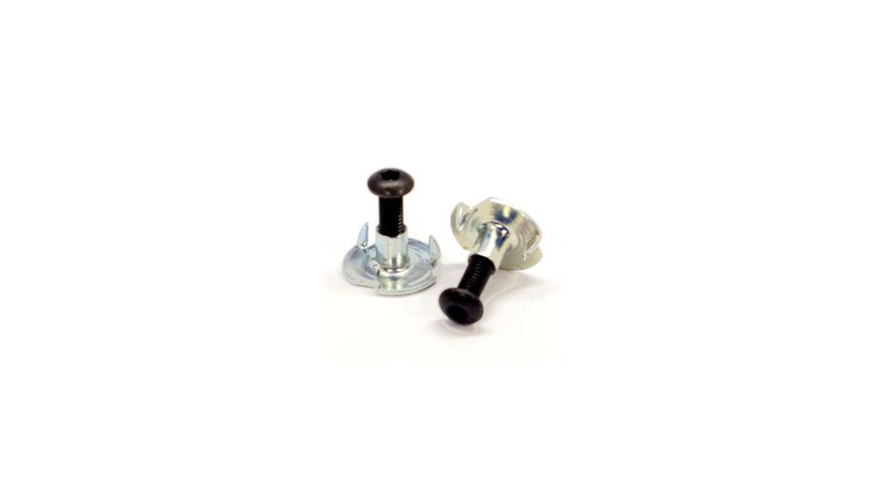 Atlas Bipods Rail Mounting Fastener Set 2 use with BT15 and BT17 if needed, Silver BT1517