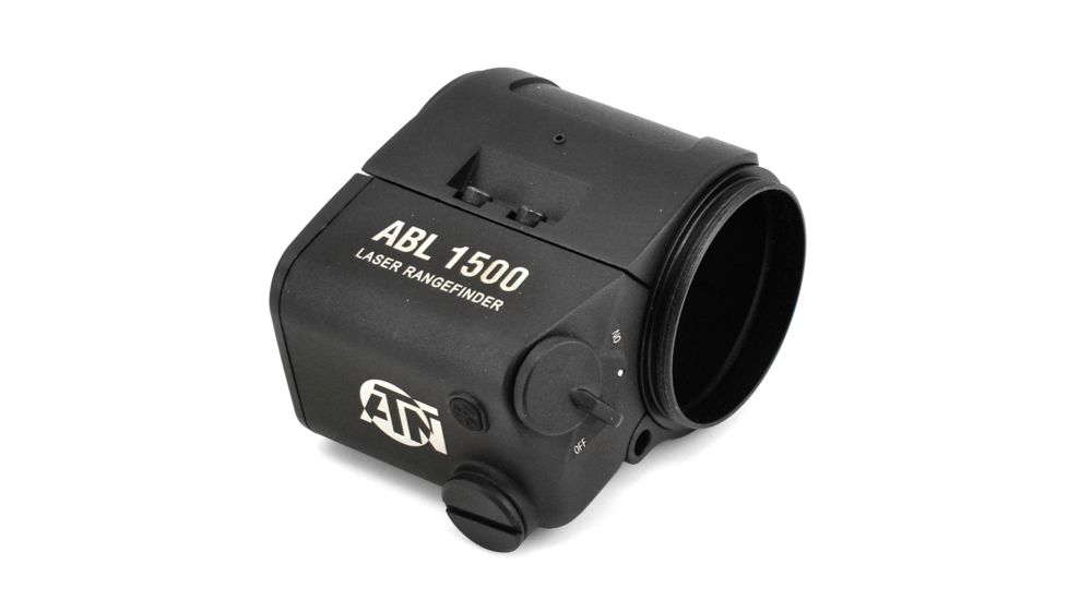 ATN Auxiliary Ballistic Laser Rangefinder for Smart HD Scopes, Bluetooth, 1500 yards, Black, ACMUABL1500